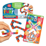 Fidget Track Snake Toy 2 Pack Set - 12 Pieces Per Pack 23042 KIPP BROTHERS