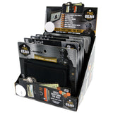 Canvas Velcro Wallet with Id Window - 6 Pieces Per Retail Ready Display 23112 TAC GEAR