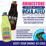 Neoprene Rhinestone Bottle Suit Cooler - 6 Per Retail Ready Display 23127 POLAR GEAR