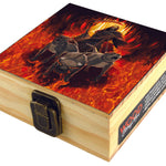 Wood Storage Box with Metal Latch - 6 Pieces Per Retail Ready Display 23224 SMOKEZILLA