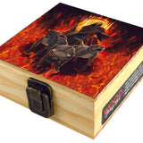 Wood Storage Box with Metal Latch - 6 Pieces Per Retail Ready Display 23224 SMOKEZILLA