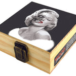 Wood Storage Box with Metal Latch - 6 Pieces Per Retail Ready Display 23224 SMOKEZILLA