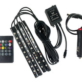 Car Mood Lighting with Remote Control - 6 Pieces Per Retail Ready Display 23307 CAR VIBEZ