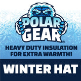 Cuffed Knit Hat Beanie with Patch - 12 Pieces Per Retail Ready Display 23366 POLAR GEAR
