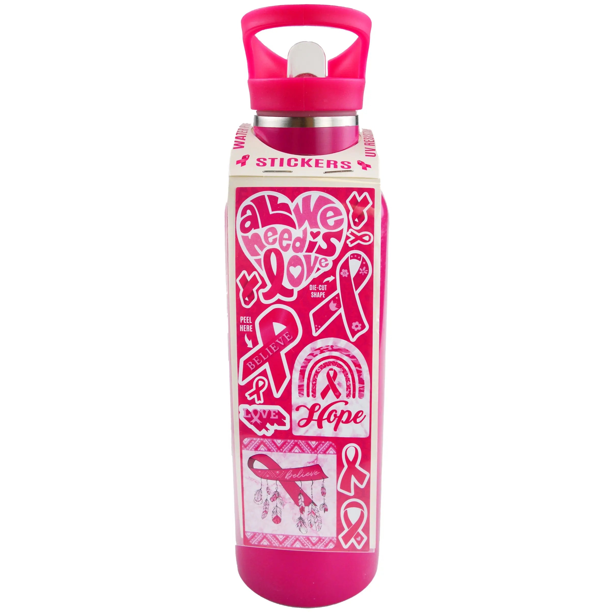 Breast Cancer Awareness Pink Assortment Floor Display - 117 Pieces Per Retail Ready Display 88417 NOVELTY INC