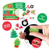 Christmas Squish Jellies 6 Pack Set - 12 Pieces Per Pack 23492 KIPP BROTHERS