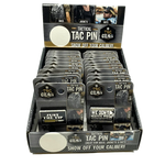 Patriotic Enamel Tac Gear Pin - 24 Pieces Per Retail Ready Display 23502 TAC GEAR