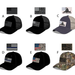 Patriotic American Flag Trucker Hat - 6 Pieces Per Retail Ready Display 23505 TAC GEAR