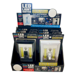 LED Light Switch with Magnets - 6 Pieces Per Retail Ready Display 23692 CAR VIBEZ