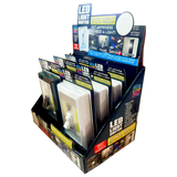 LED Light Switch with Magnets - 6 Pieces Per Retail Ready Display 23692 CAR VIBEZ