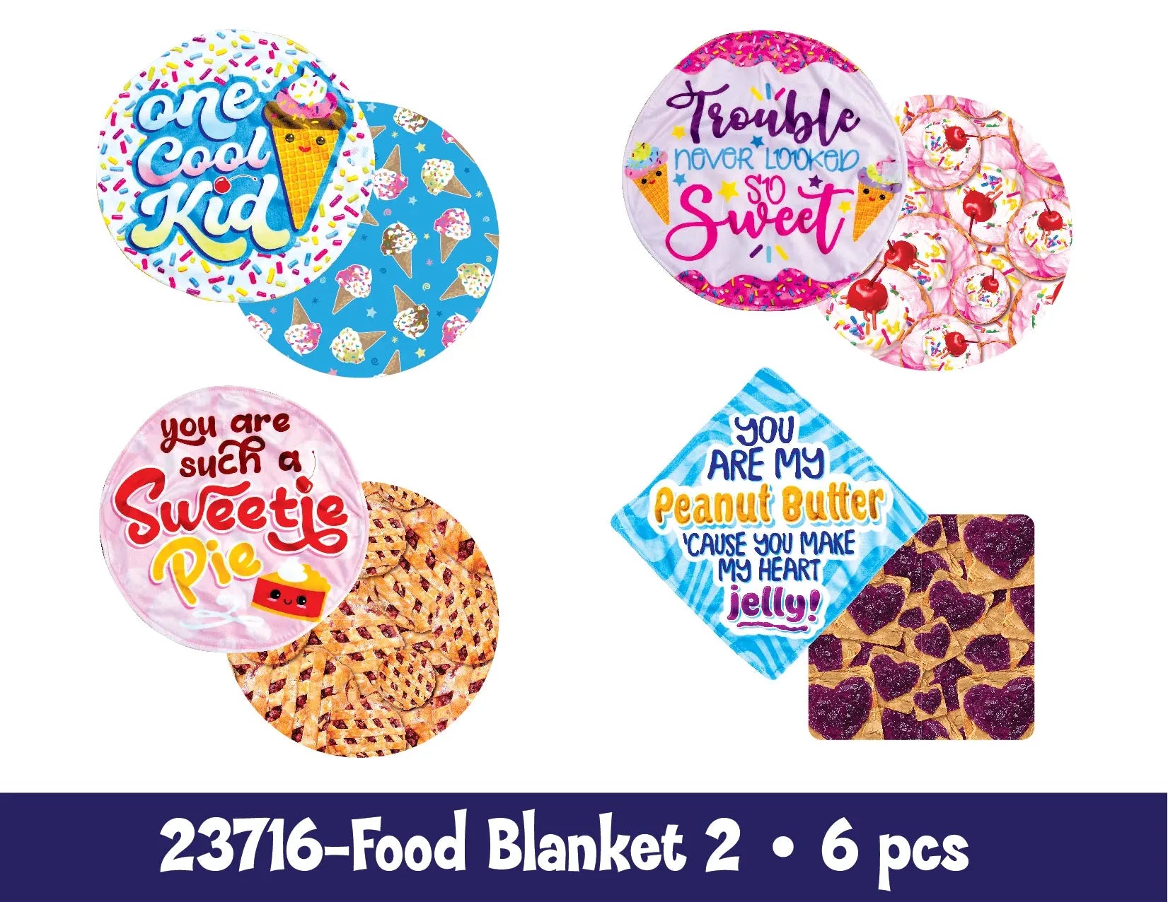 Blanket Plush Assortment Floor Display - 36 Pieces Per Retail Ready Display 88461 KIPP BROTHERS