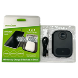 Wireless 3 in 1 Charging Travel Station - 4 Pieces Per Retail Ready Display 23754 GADGET GEAR