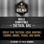 Patriotic MOLLE Small Compartment Pouch - 6 Pieces Per Retail Ready Display 23795 TAC GEAR