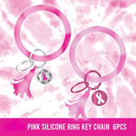 Breast Cancer Awareness Pink Assortment Floor Display - 78 Pieces Per Retail Ready Display 88475 NOVELTY INC