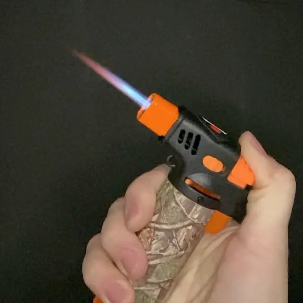 Camo Torch Lighter XXL  - 12 Pieces Per Retail Ready Display 23927 TORCH BLUE