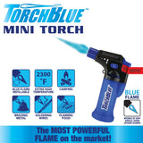 Mini Torch Lighter - 12 Pieces Per Retail Ready Display 24004 TORCH BLUE