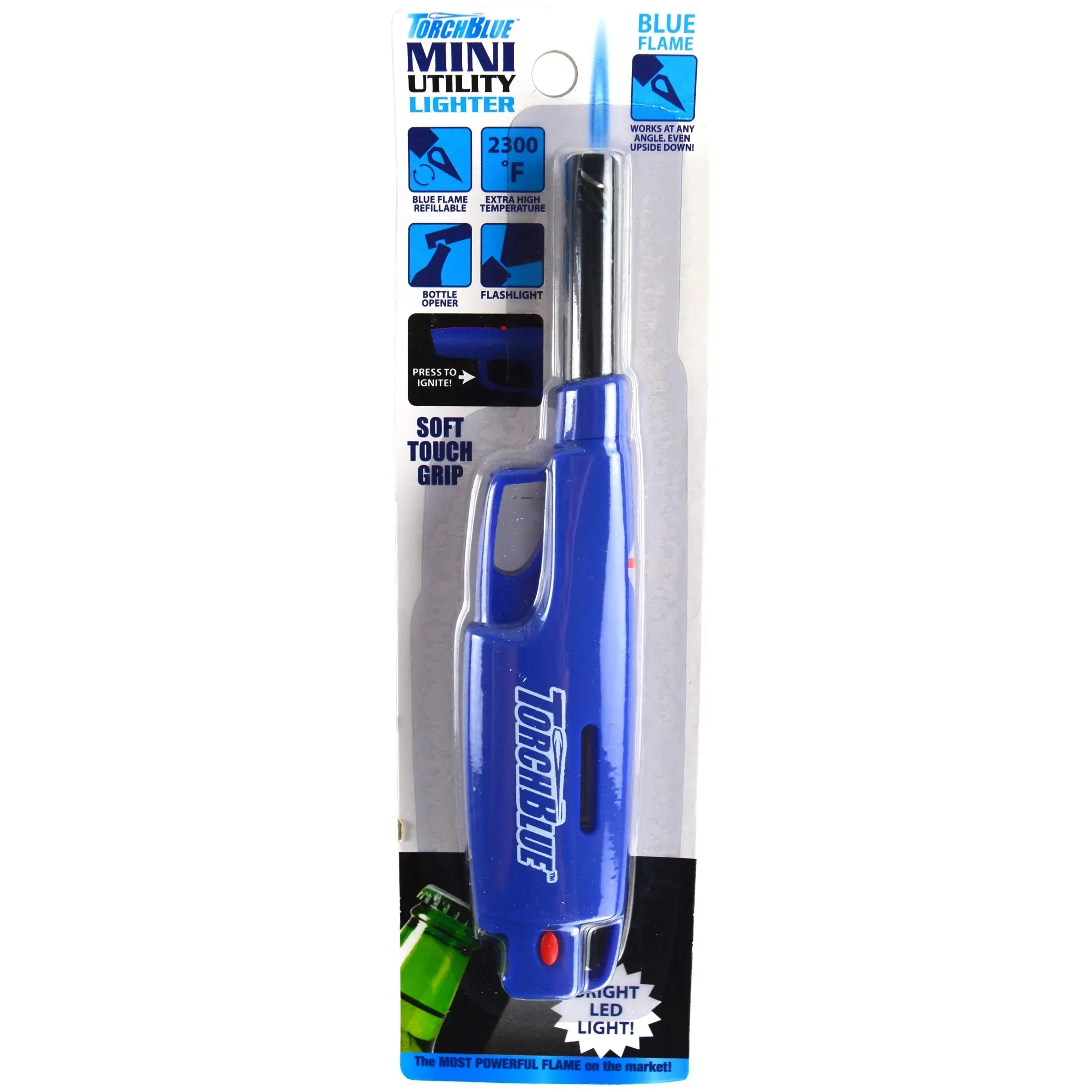 Torch Tower 2 - 3 Tier Countertop Assortment - 62 Pieces Per Retail Ready Display 88675 TORCH BLUE