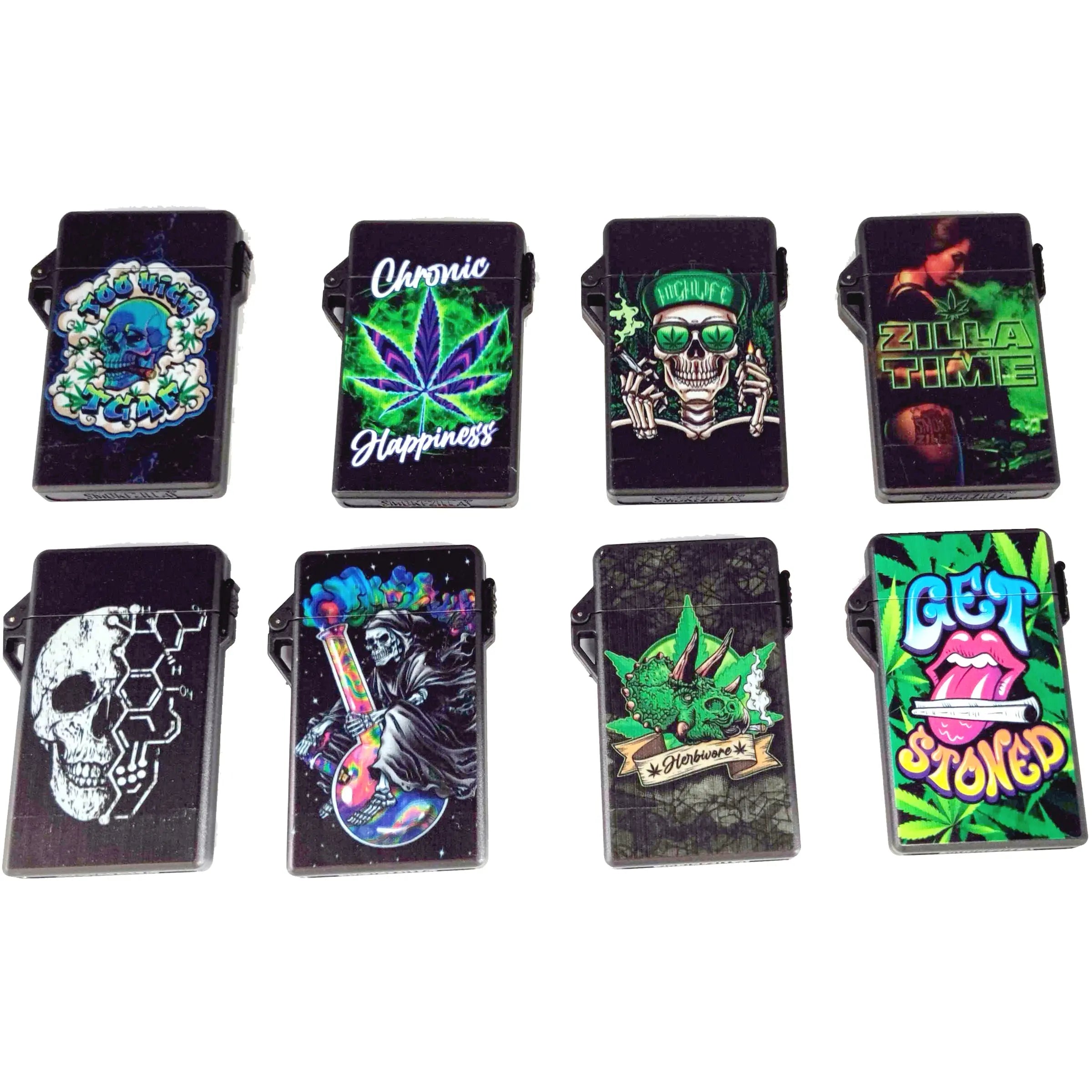 Cigarette Survival Storage Case - 8 Pieces Per Retail Ready Display 30023 SPICY ZILLA