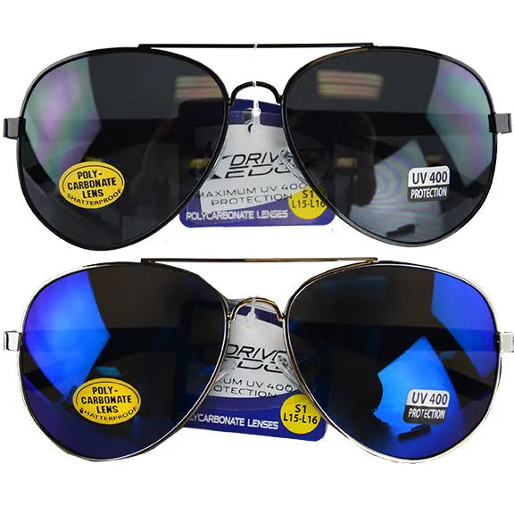 Sunglasses Driver's Edge Assortment - 6 Pieces Per Pack 53017 DRIVER'S EDGE