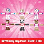 Valentine's Day Rose Plush Assortment Floor Display - 48 Pieces Per Retail Ready Display 88348 KIPP BROTHERS