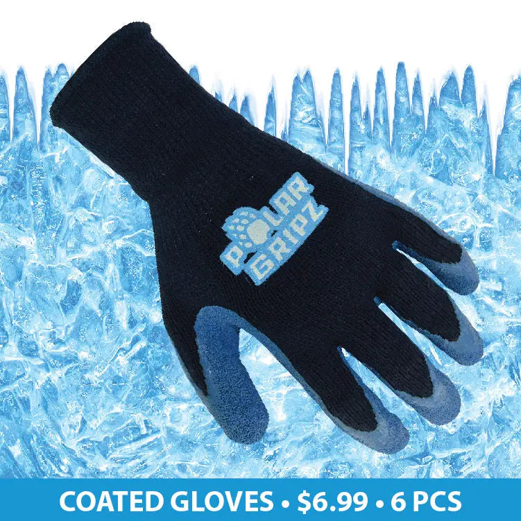 Winter Knit Hat Beanie and Glove Assortment Floor Display - 84 Pieces Per Retail Ready Display 88349 POLAR GEAR