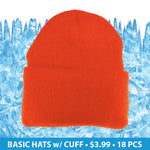 Winter Knit Hat Beanie and Glove Assortment Floor Display - 84 Pieces Per Retail Ready Display 88349 POLAR GEAR