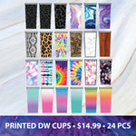 20 oz Insulated Cup Assortment Floor Display - 24 Pieces Per Retail Ready Display 88351 ROUGHNECK