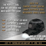 Patriotic Tac Gear Hat and Accessory Assortment Floor Display (Clean) - 56 Pieces Per Retail Ready Display 88469 TAC GEAR