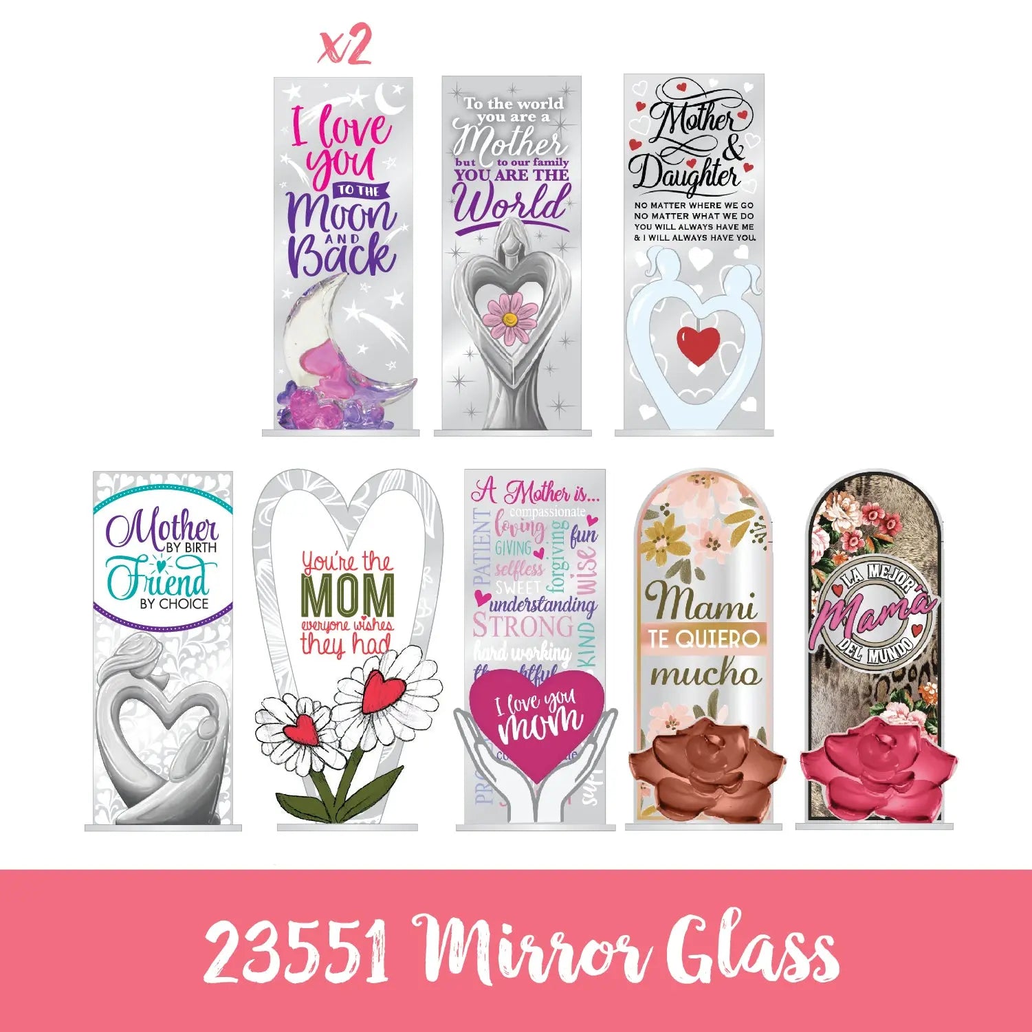 Mother's Day Celebrate Mom Assortment Floor Display - 96 Pieces Per Retail Ready Floor Display 88430 KIPP BROTHERS