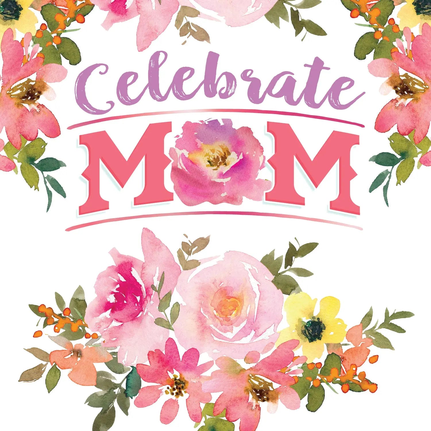 Mother's Day Celebrate Mom Assortment Floor Display - 96 Pieces Per Retail Ready Floor Display 88434 KIPP BROTHERS