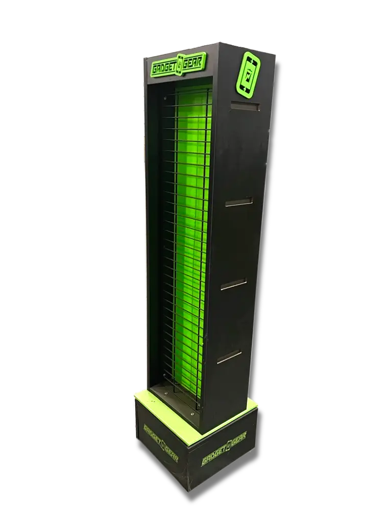 Merchandising Fixture - Gadget Gear Spinner (Short) Floor Display ONLY 968790 GADGET GEAR