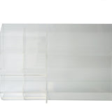 Merchandising Fixture - Acrylic Six Bin with Two Shelves Bulk Display 969210 NOVELTY INC