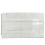 Merchandising Fixture - Acrylic Four Bin Bulk Display 973300 NOVELTY INC