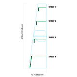Merchandising Fixture - Corrugated Smokezilla Pre-Priced 2 Piece Floor Display ONLY 975300 SMOKEZILLA