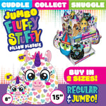 Pillow Plush Fluffy Stuffy Assortment Floor Display - 30 Pieces Per Retail Ready Display 88438 KIPP BROTHERS