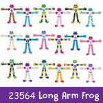 Plush Long Arm Frog Assortment Floor Display - 39 Pieces Per Retail Ready Display 88432 KIPP BROTHERS