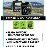 Dash Camera with Micro Sd Card - 4 Pieces Per Retail Ready Display 23594 GADGET GEAR