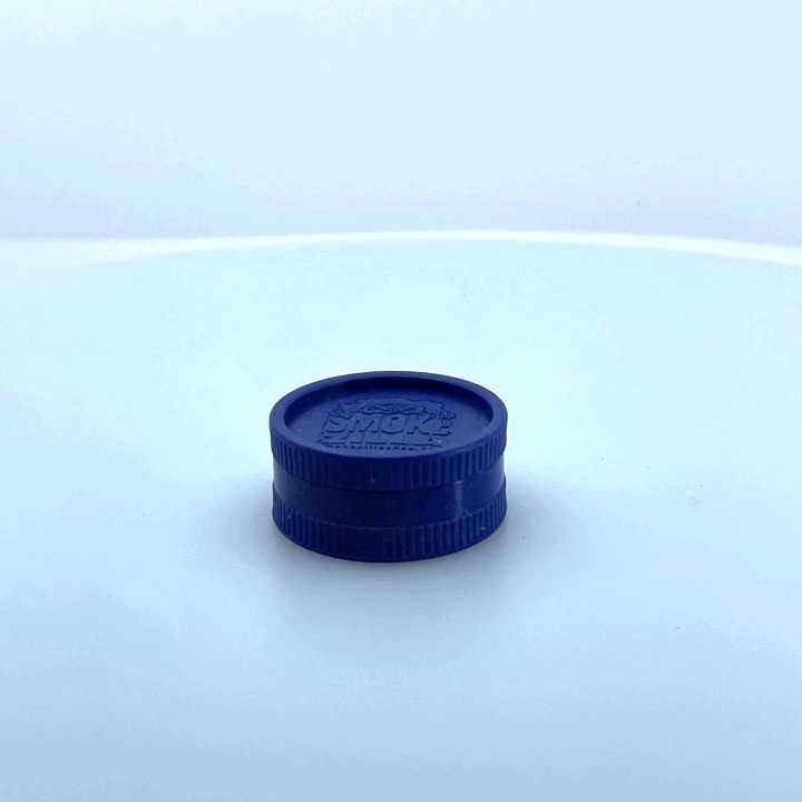 Hemp Resin 2 Piece Grinder With Magnetic Closure - 12 Pieces Per Retail Ready Display 22806 SMOKEZILLA