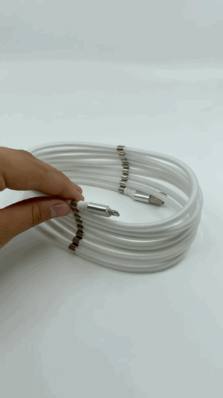 Charging Cable Magnetic USB to Lightning 10FT - 6 Pieces Per Pack 23007MN GADGET GEAR