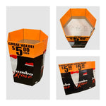 Merchandising Fixture - Corrugated Jumbo Rose Base Floor Display ONLY 963060 NOVELTY INC